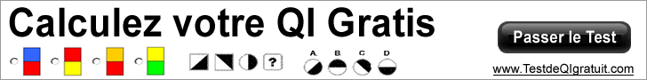 Test de QI gratuit